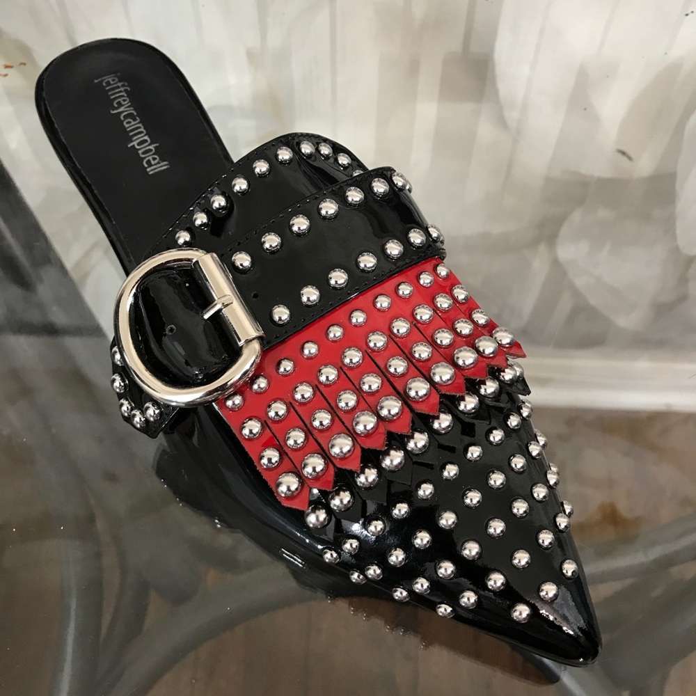 Jeffrey Campbell Studded Mules New